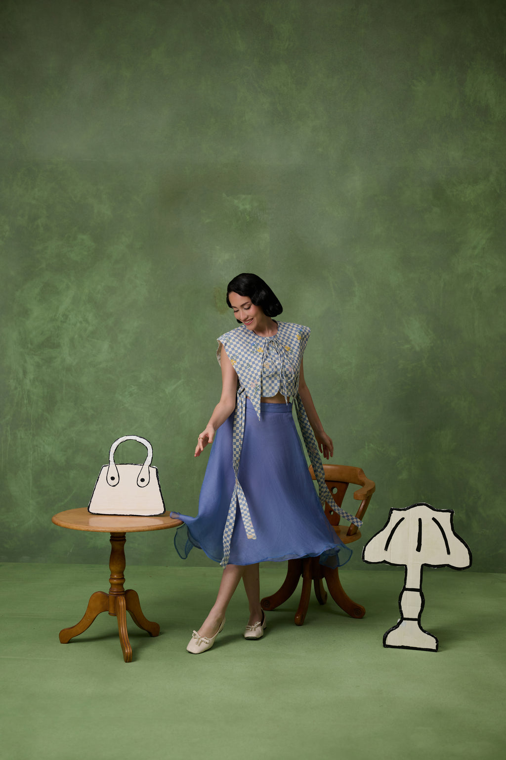 Bloom Bib Blue