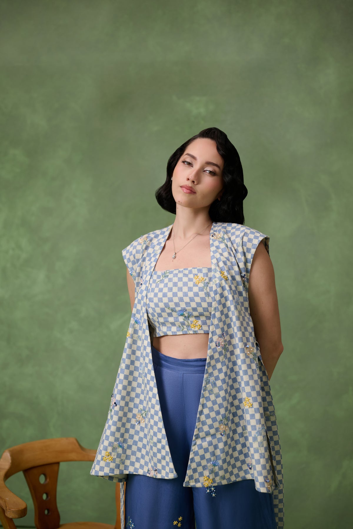 Bloom Cape Blue