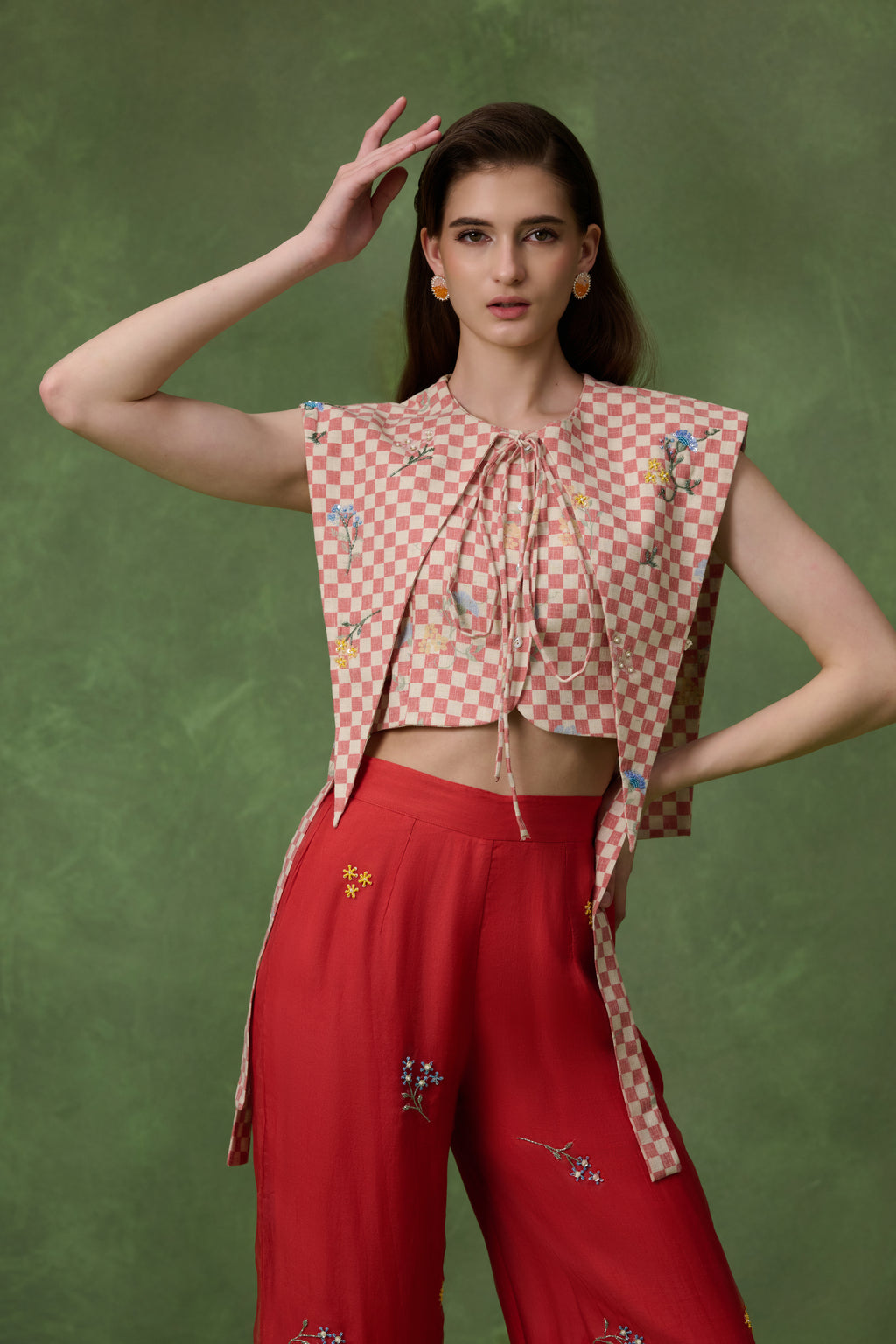 Bloom Bib Red