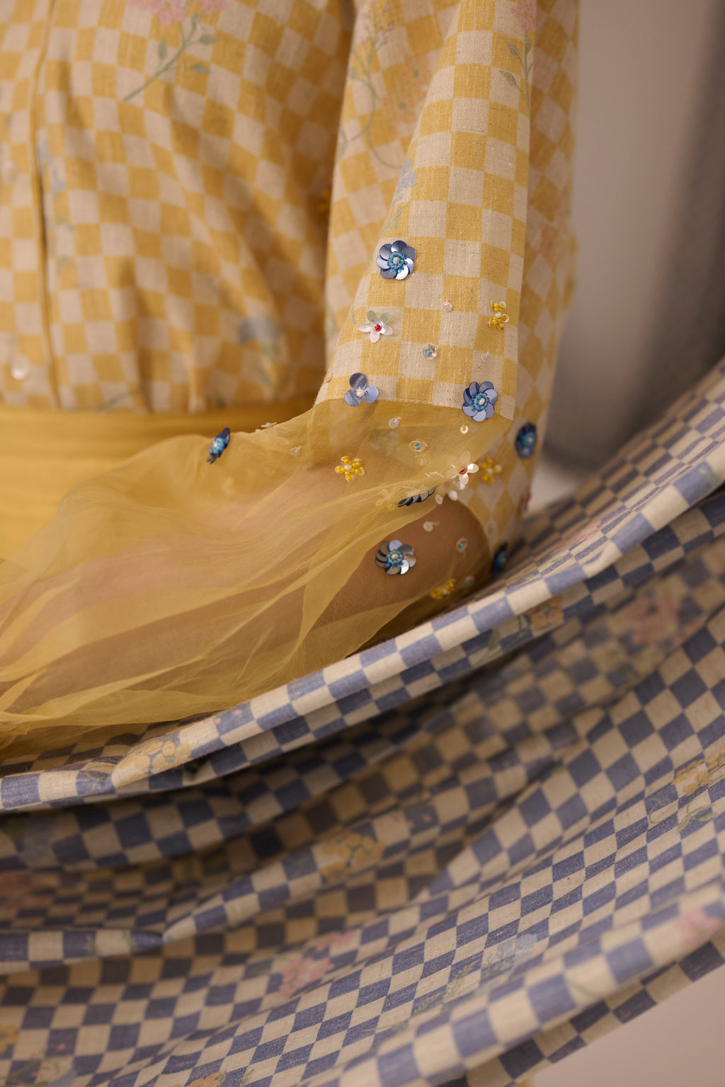 Bloom Cuff Shirt Yellow