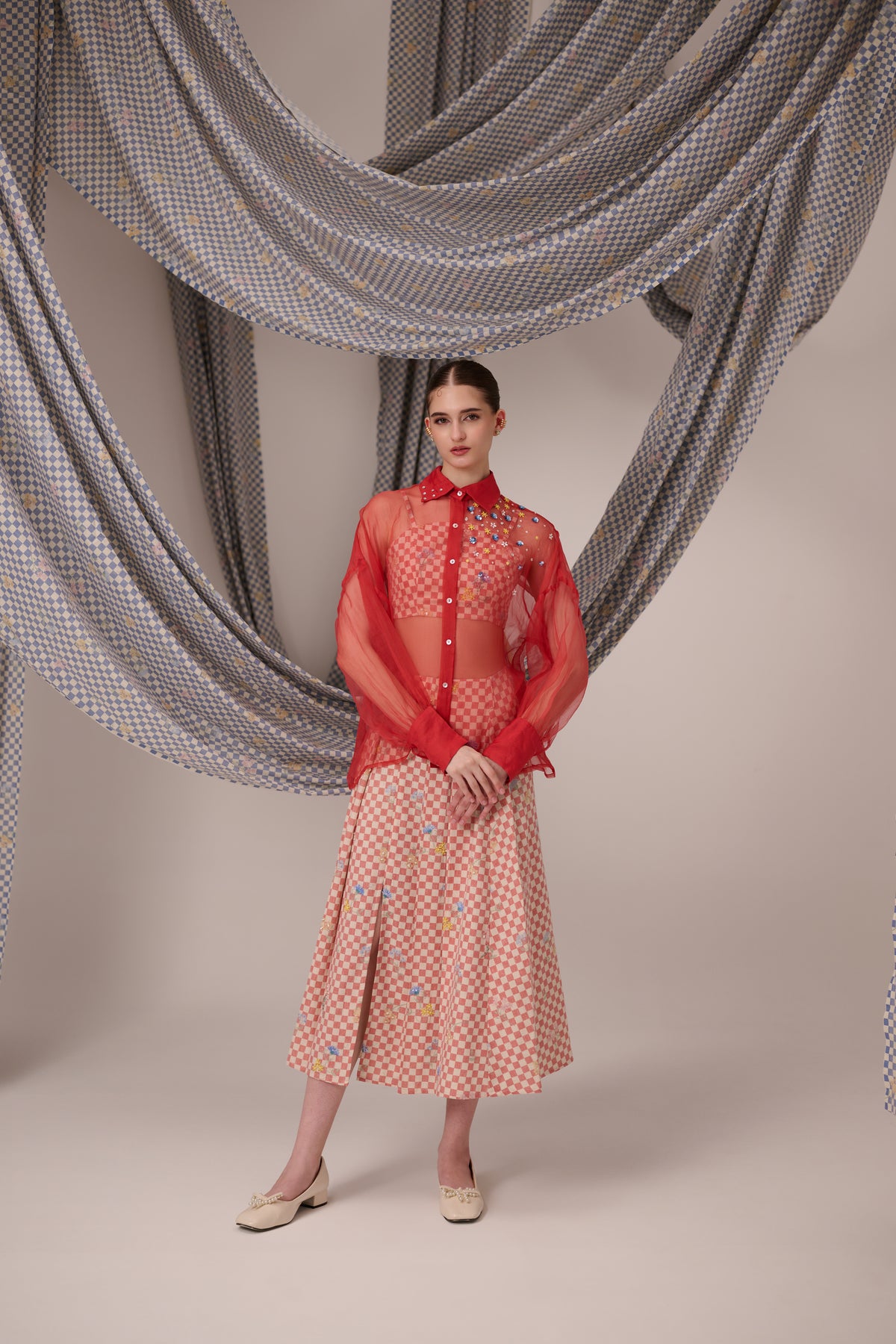 Poppy Shirt Red
