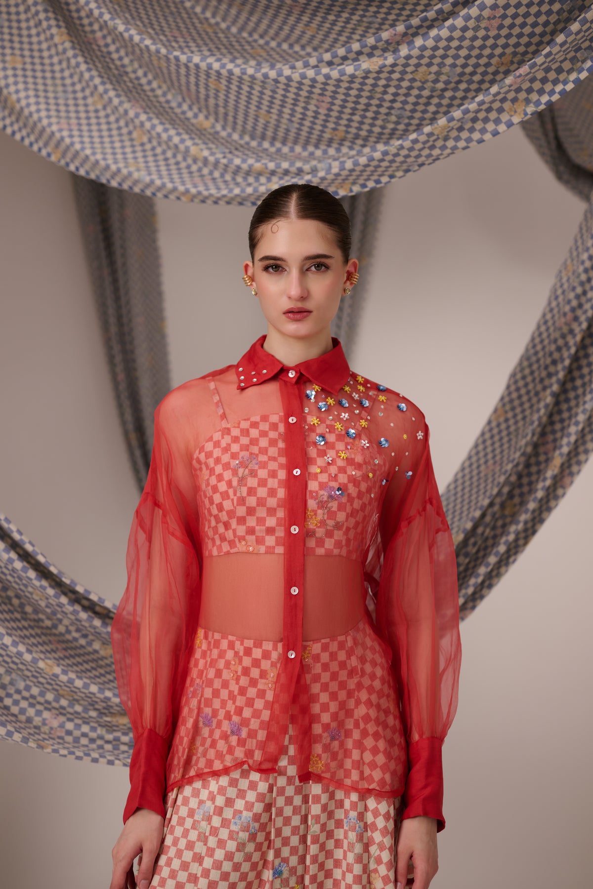 Poppy Shirt Red