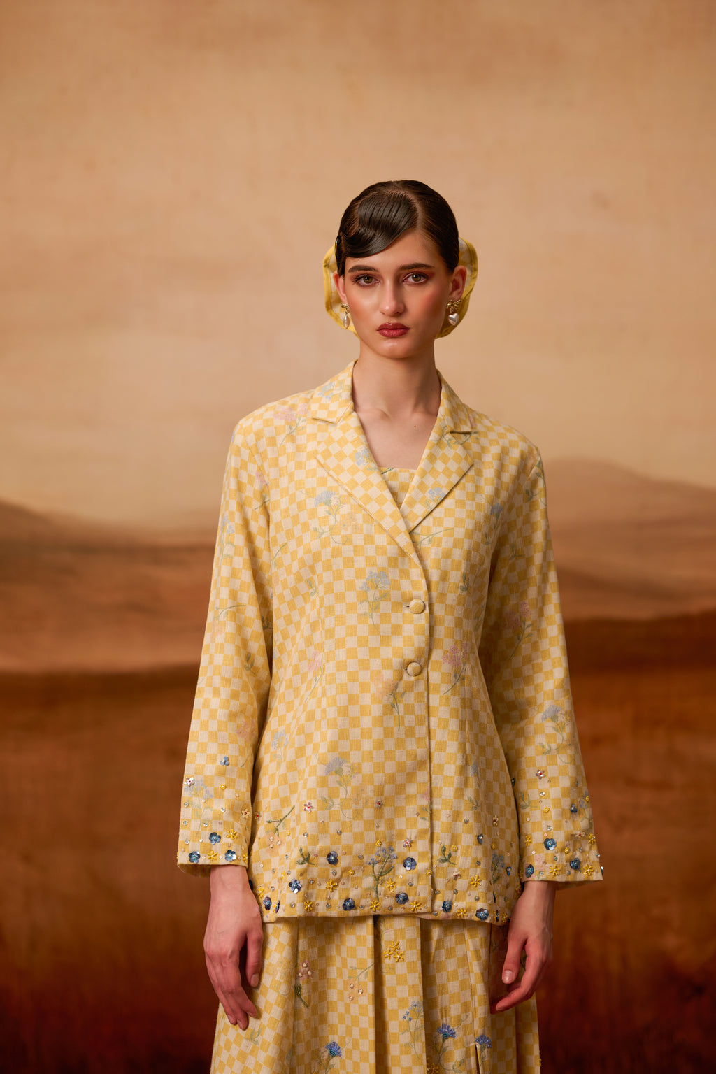 Bloom Blazer Yellow