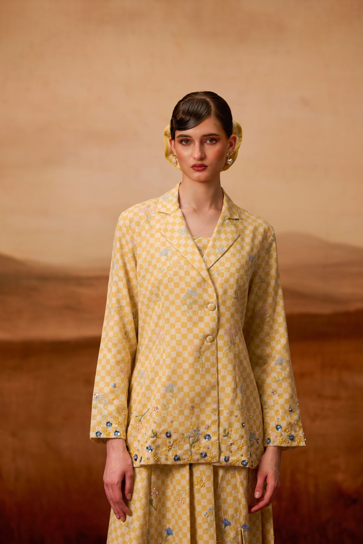 Bloom Blazer Yellow