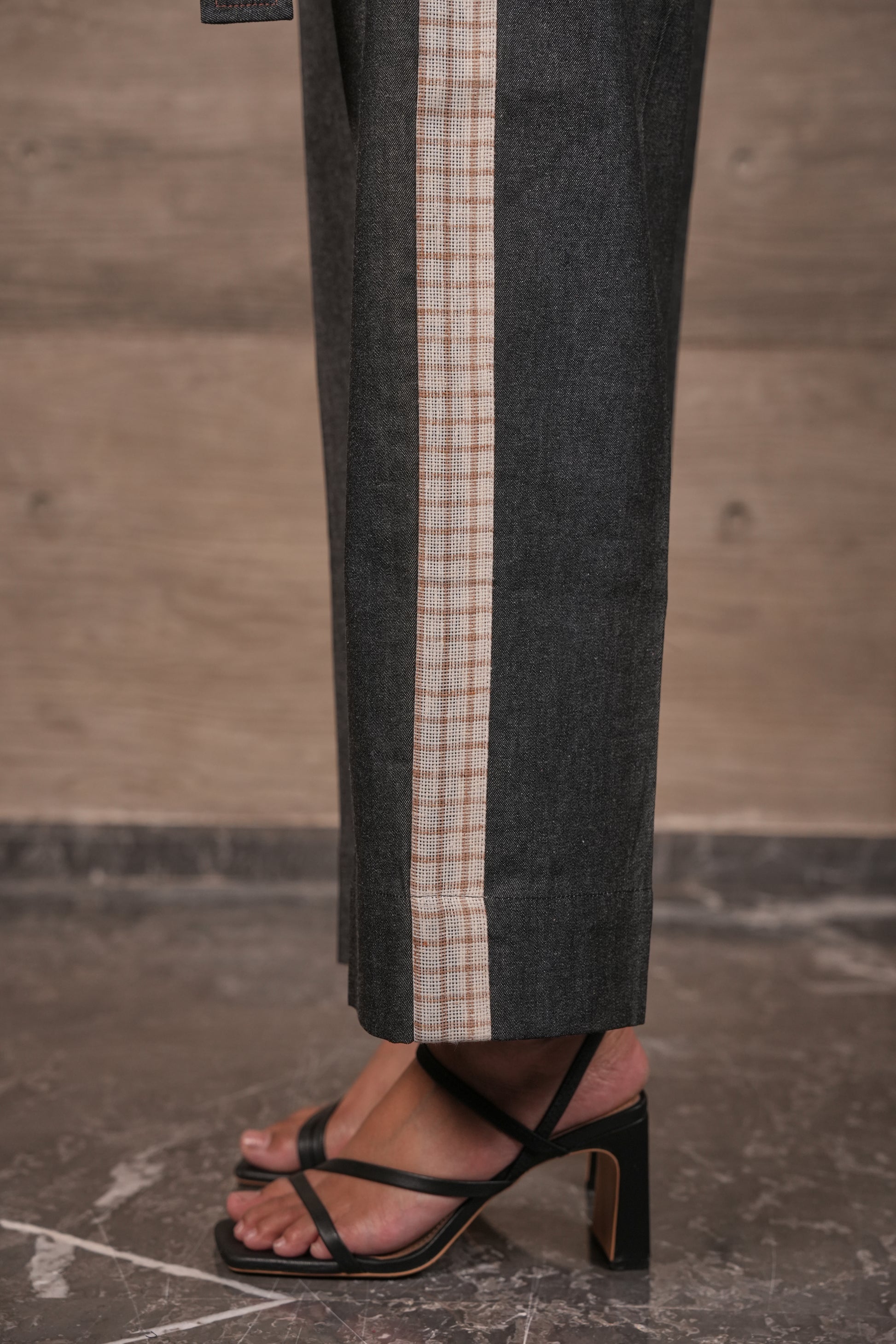 checkered pants